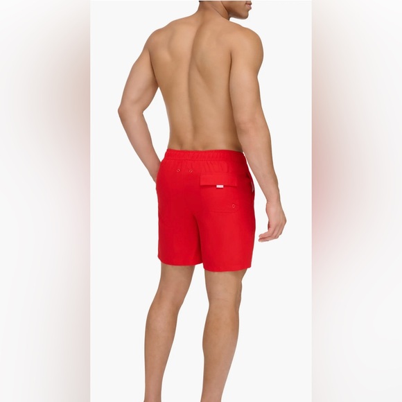 CALVIN KLEIN CORE VOLLEY SWIM TRUNKS, NWT - Picture 4 of 5